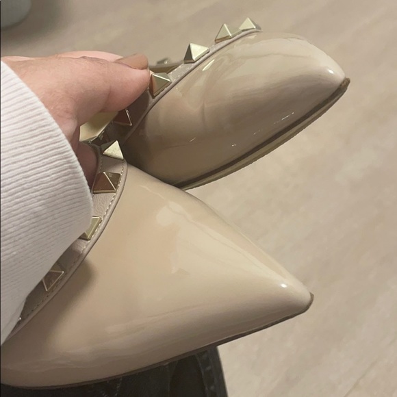 EUC Valentino Rockstud Ballet Flats - Picture 8 of 11